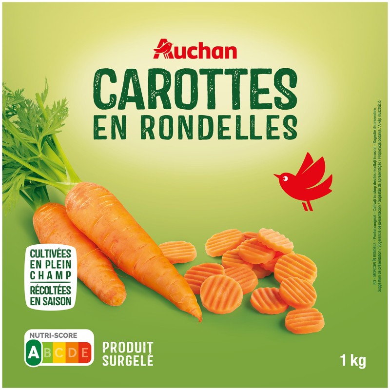 Carottes Rondelles 1kg