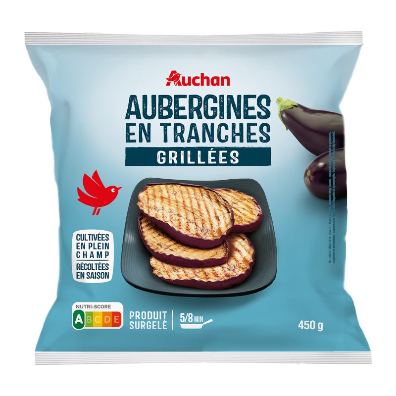 Aubergines Grillées 450g