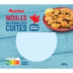 Moules du Pacifique Décoquillées Cuites 400g