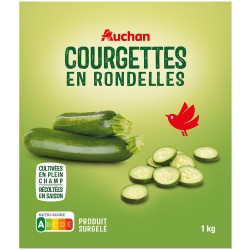 Courgettes en Rondelles 1kg