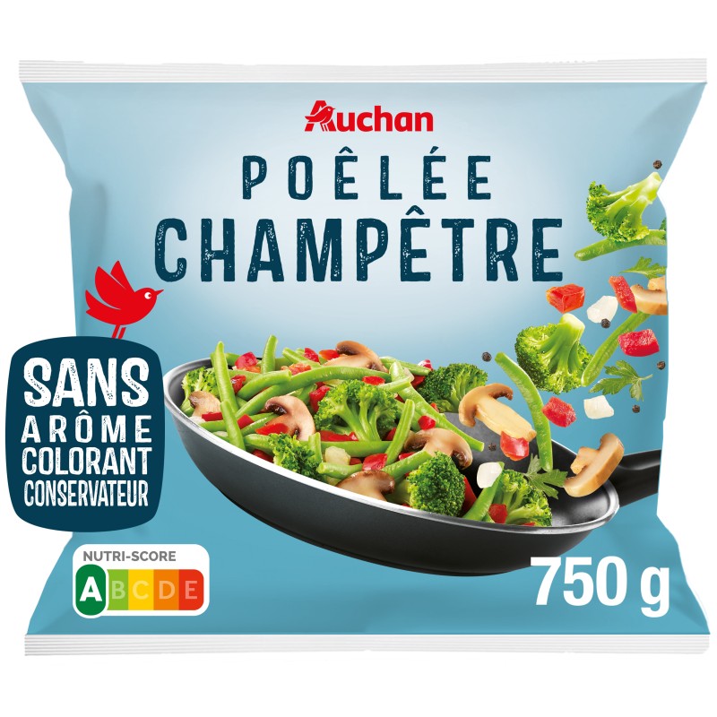 Poêlée champêtre 750g