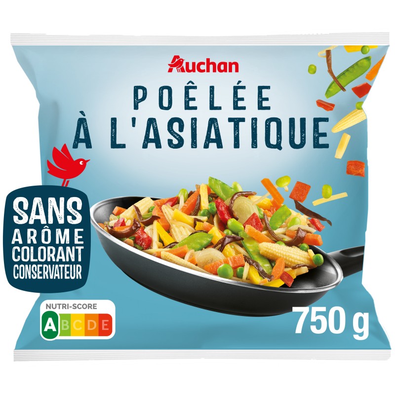 Poêlée à l'asiatique 750g