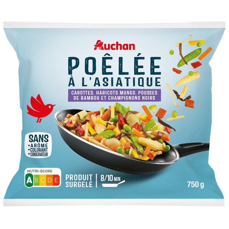 Poêlée à l'asiatique 750g
