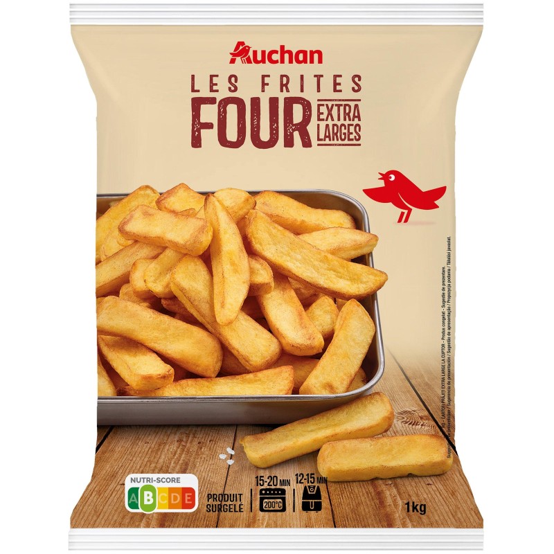 Frites extra larges 1kg