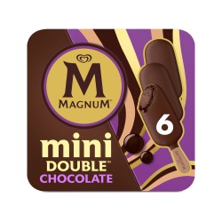 Glace Double Chocolat Mini x6 285g