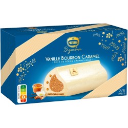 Bûche glacé signature vanille bourbon caramel 489g