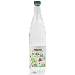 Eau minérale gazeuse au citron vert 1l