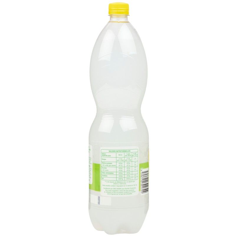 Soda citron et citron vert zéro 1.5l
