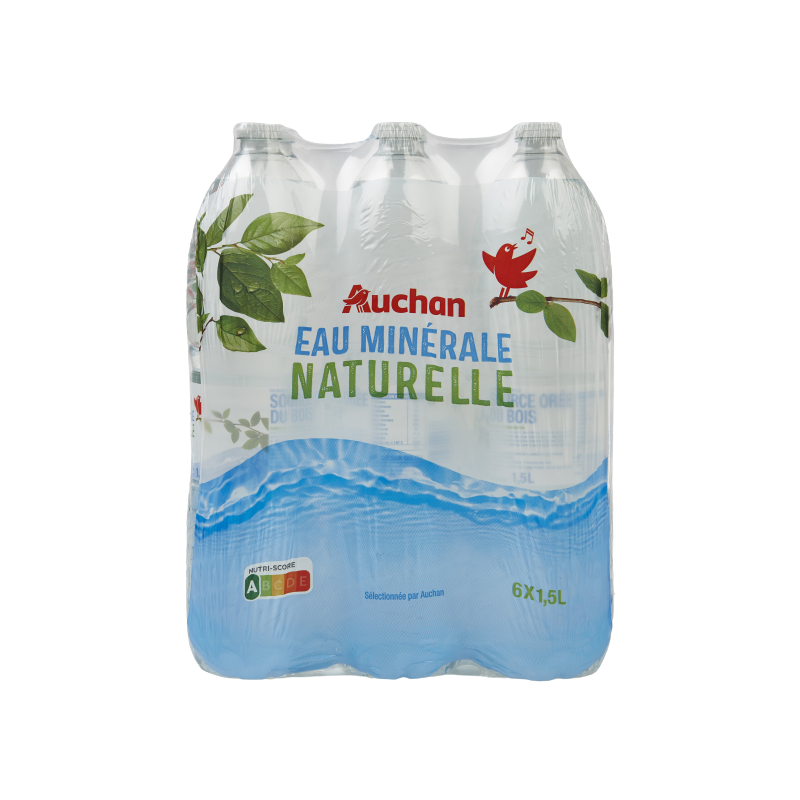 Eau minérale naturelle 6x1.5l