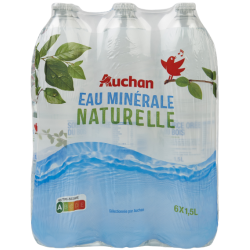 Eau minérale naturelle 6x1.5l