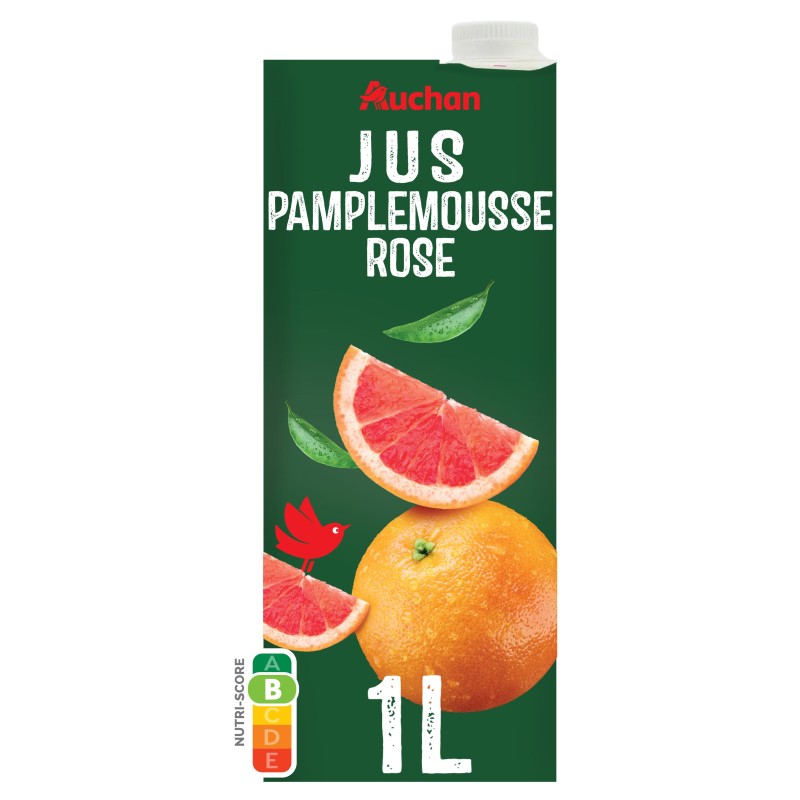 Jus de pamplemousse rose 1l