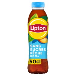 Ice tea pêche sans sucre 50cl