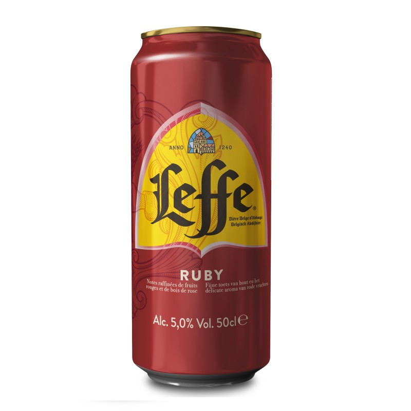 Bière ruby aromatisée fruits rouges 5% 50cl