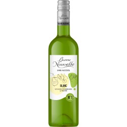 Vin blanc sans alcool 0% 75cl