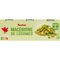 Macédoine de Légumes 3x130g