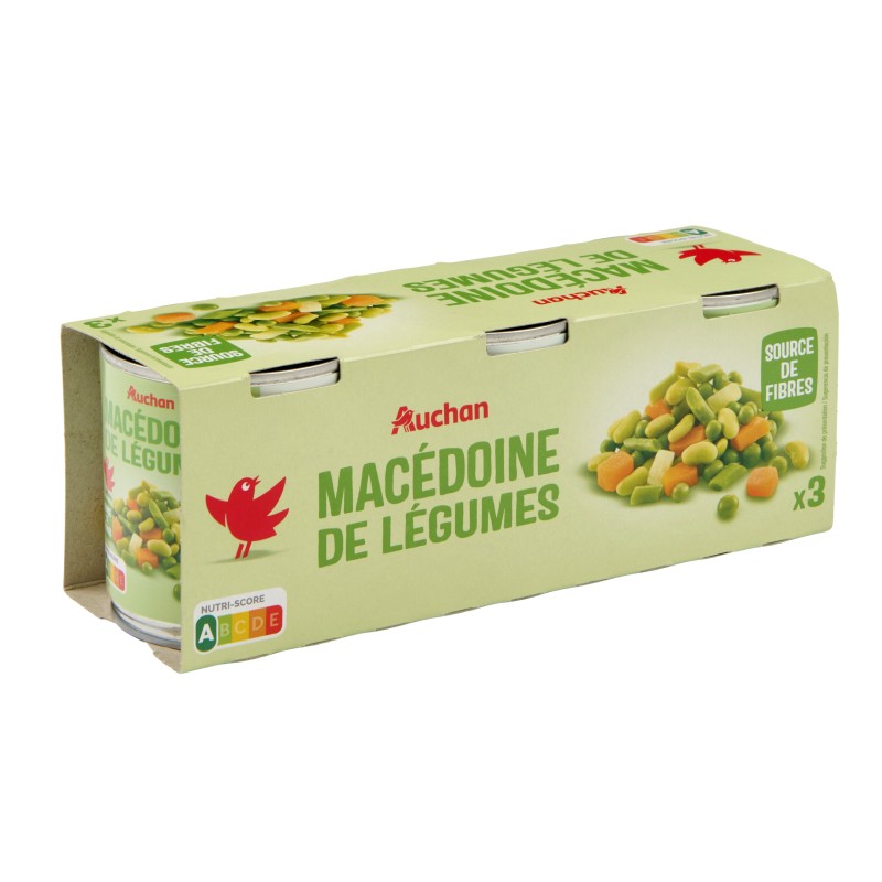Macédoine de Légumes 3x130g