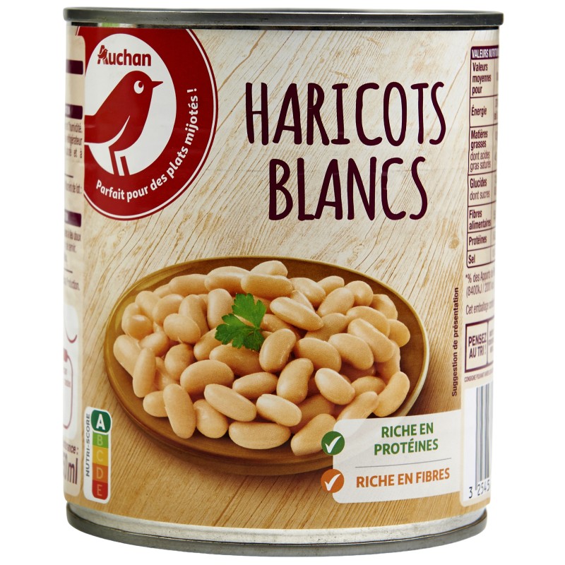 Haricots blancs 500g