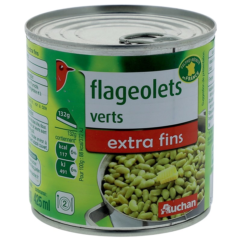 Flageolets Verts Extra Fins 265g