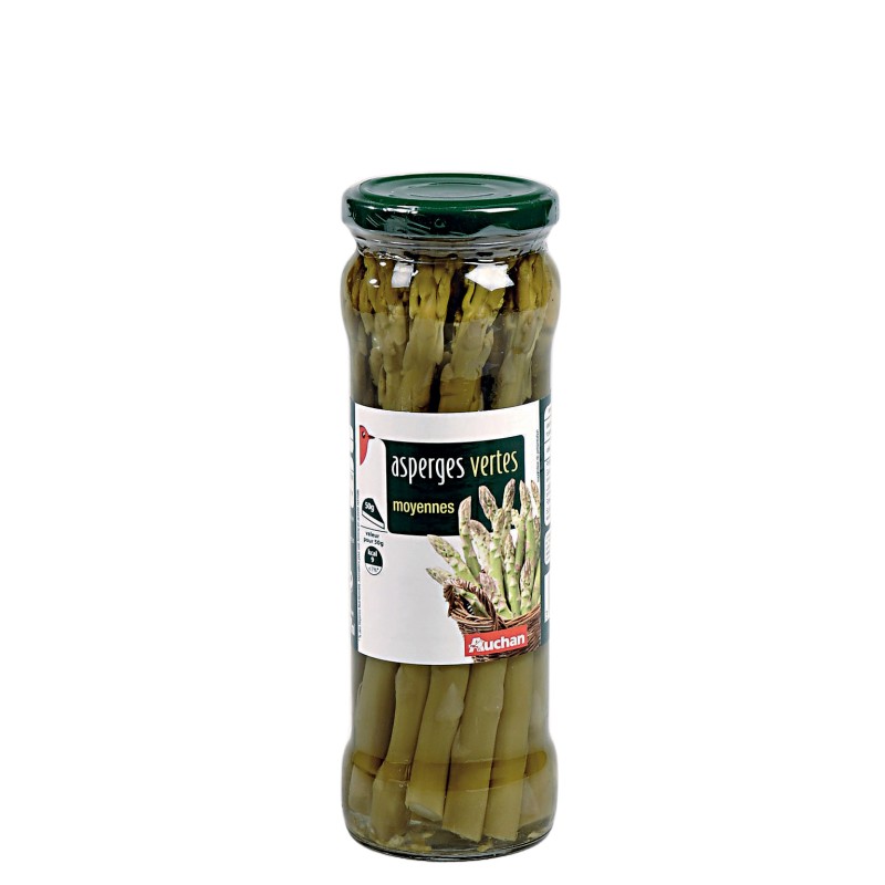 Asperges vertes moyennes 185g