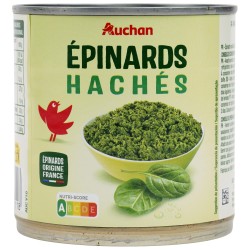 Epinards Hachés 395g