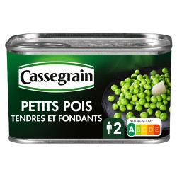 Petits pois tendres fondants 280g