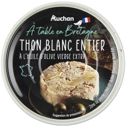 Thon Blanc en Tranches à l'Huile d'Olive 160g