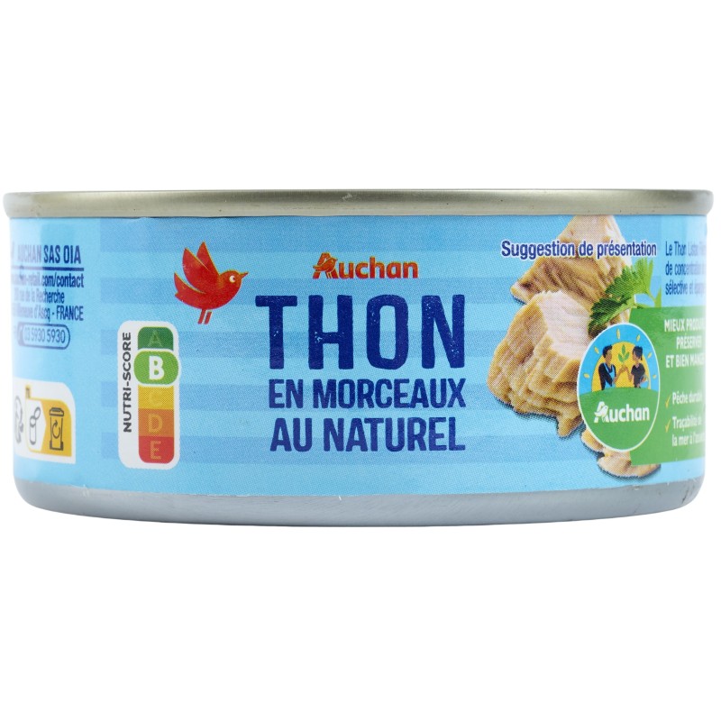 CULTIVONS LE BON Thon en morceaux au naturel 112g