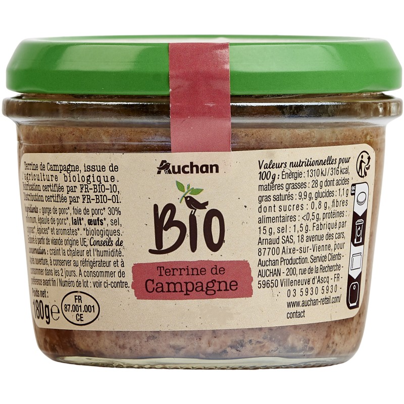Terrine de Campagne 180g