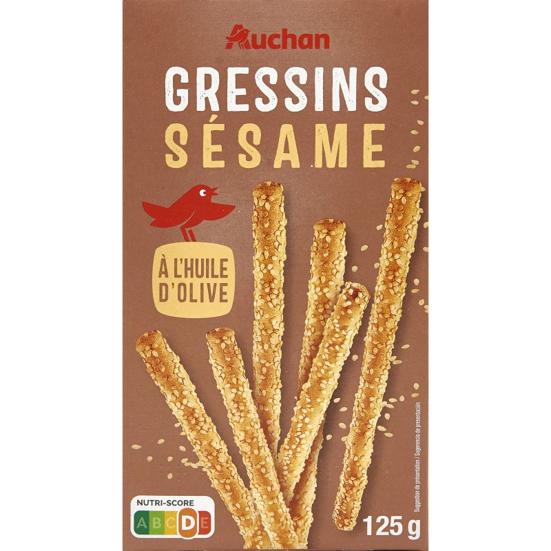 Gressins au Sésame 125g