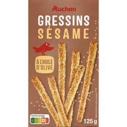 Gressins au Sésame 125g