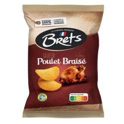 Chips Ondulées Saveur Poulet Braisé 125g