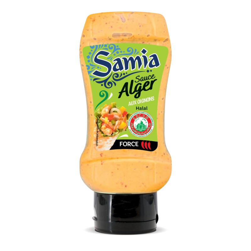 Sauce algérienne aux oignons halal 350g