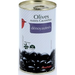 Olives noires dénoyautées 150g