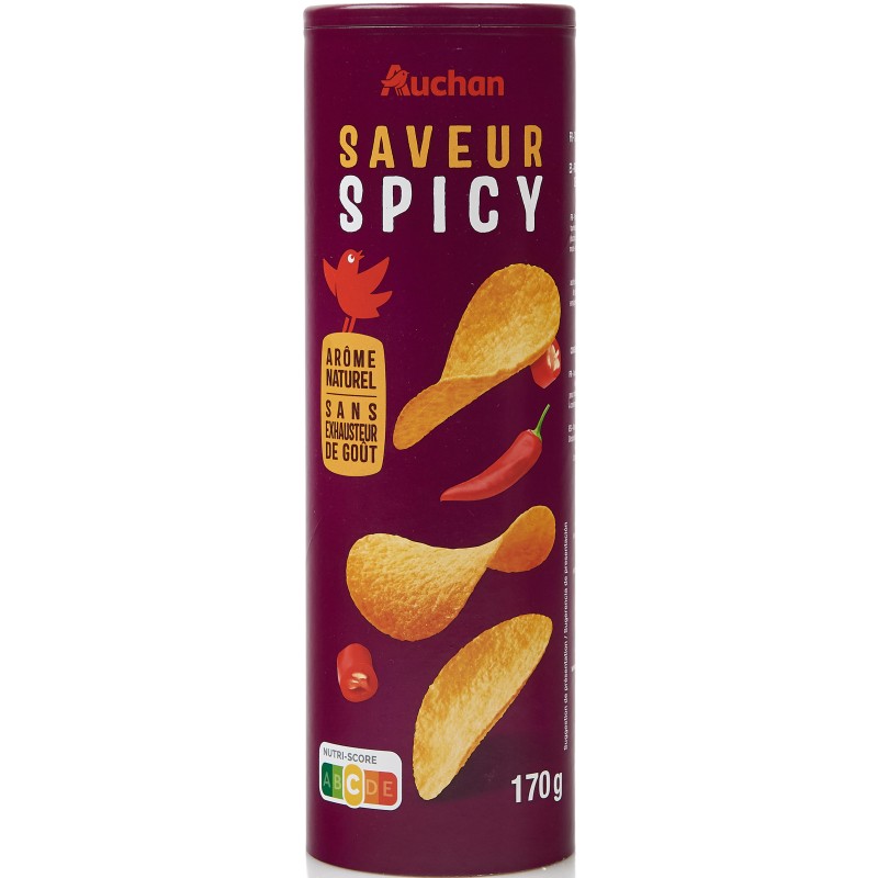 Tuiles saveur spicy 170g