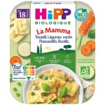 Assiette la mamma ravioli légumes mozzarella basilic bio dès 18 mois 250g
