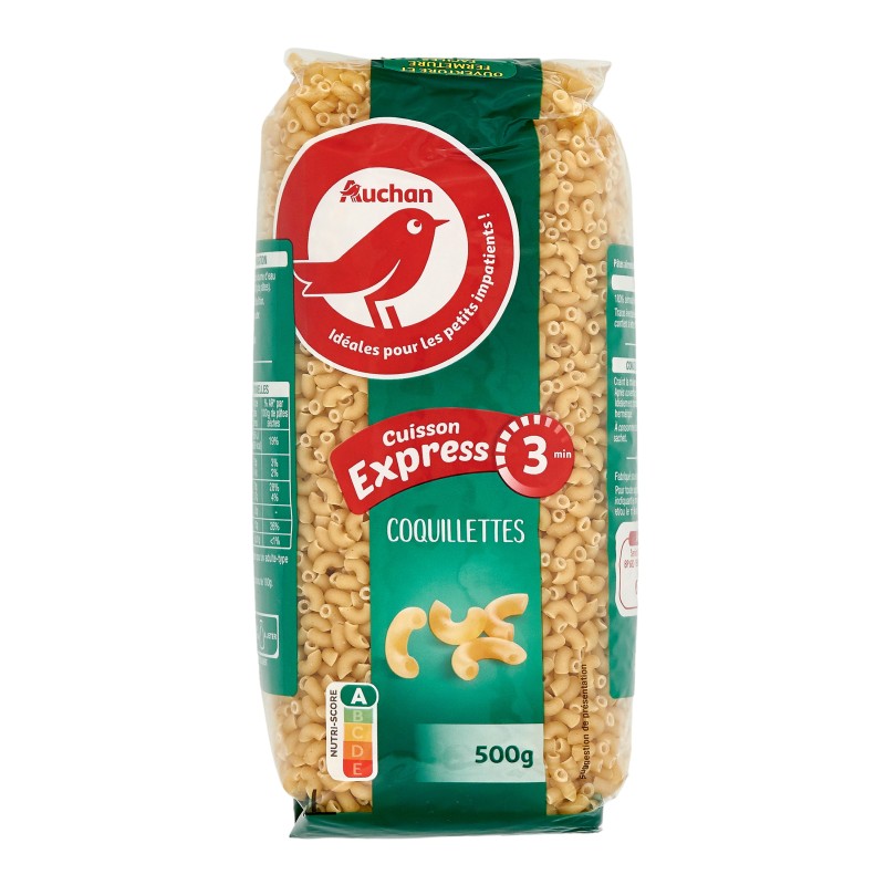 Coquillettes cuisson rapide 500g