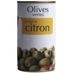 Olives Vertes à la Farce de Citron 150g