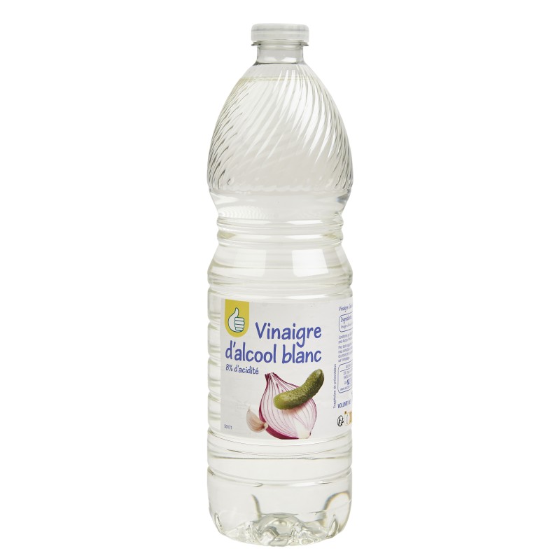 Vinaigre d'alcool blanc 1l