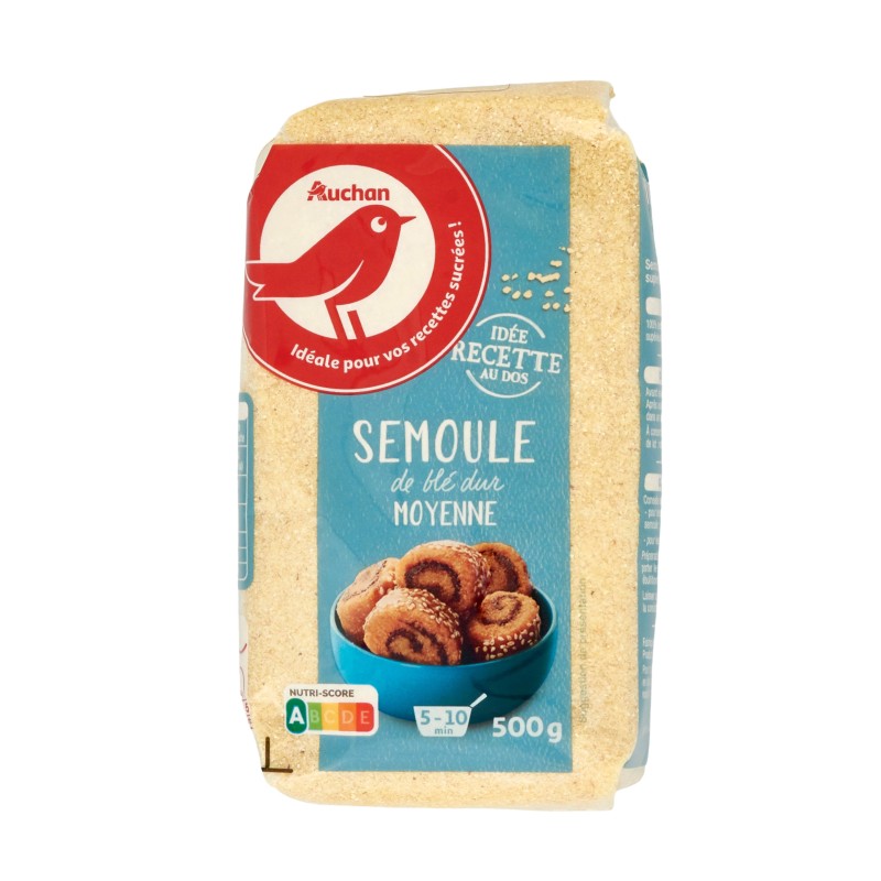 Semoule de Blé Dur Moyenne 500g