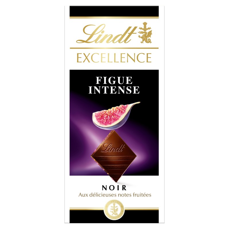 Excellence tablette de chocolat noir dégustation figue intense 100g