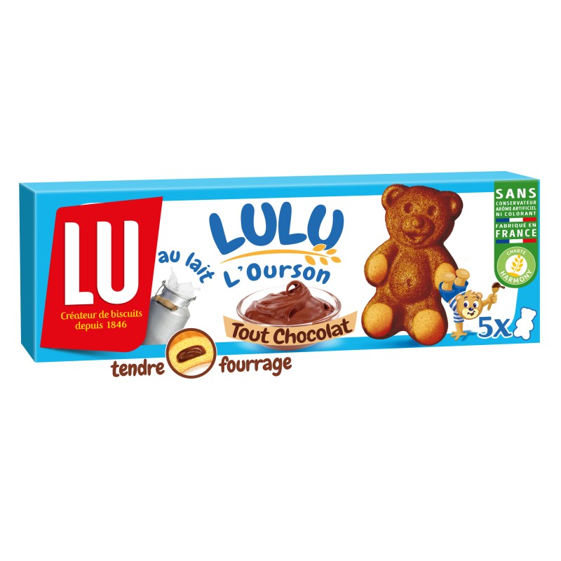 Gâteaux Tout Chocolat Sans Colorant 150g 5x