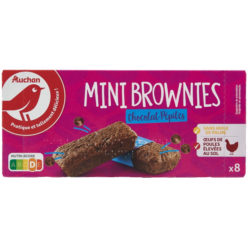 Brownies Individuels x8 240g