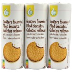 Biscuits Fourrés Ronds au Chocolat x3 900g