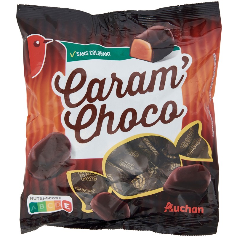 Caram'Choco Bonbons au Chocolat Fourrés au Caramel 280g