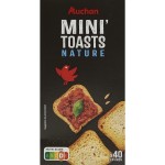 Mini toasts nature x40 80g