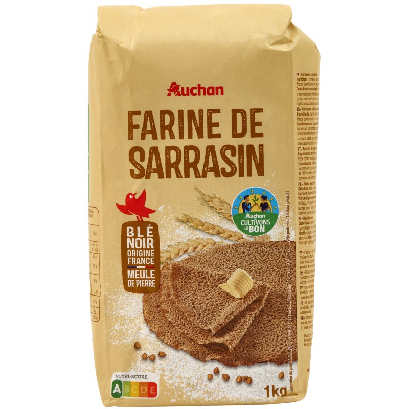 CULTIVONS LE BON Farine de sarrasin blé noir Français 1kg