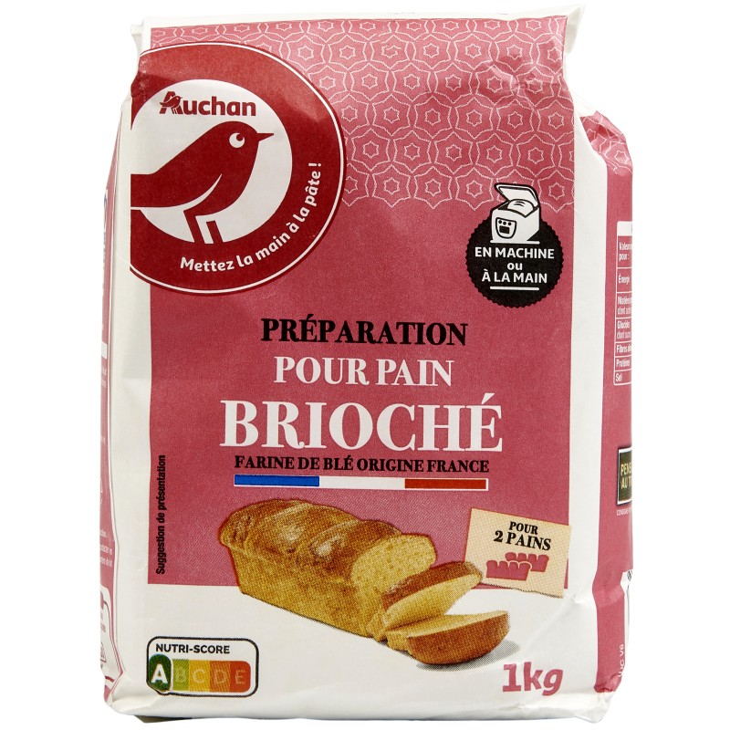 Farines boulangères pour pain brioché 1kg
