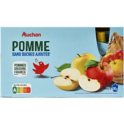 Gourde Compote Pomme sans Sucre 12x90g