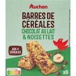 Barres Crousty Chocolat au Lait Noisettes x6 125g