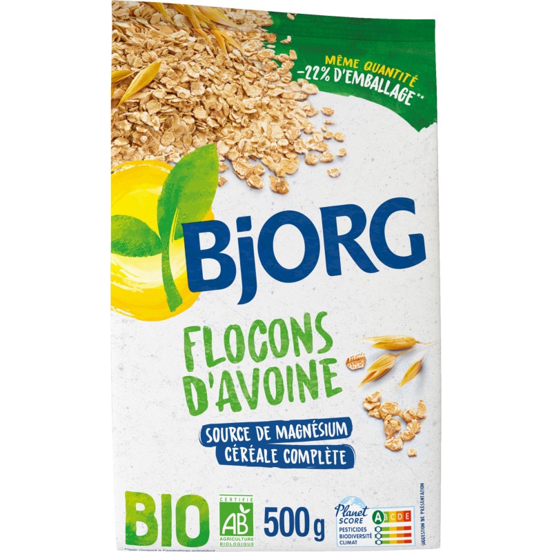 Bio Flocons d'Avoine Complète 500g